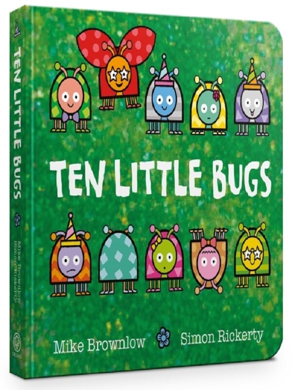 Ten Little Bugs Board Book
