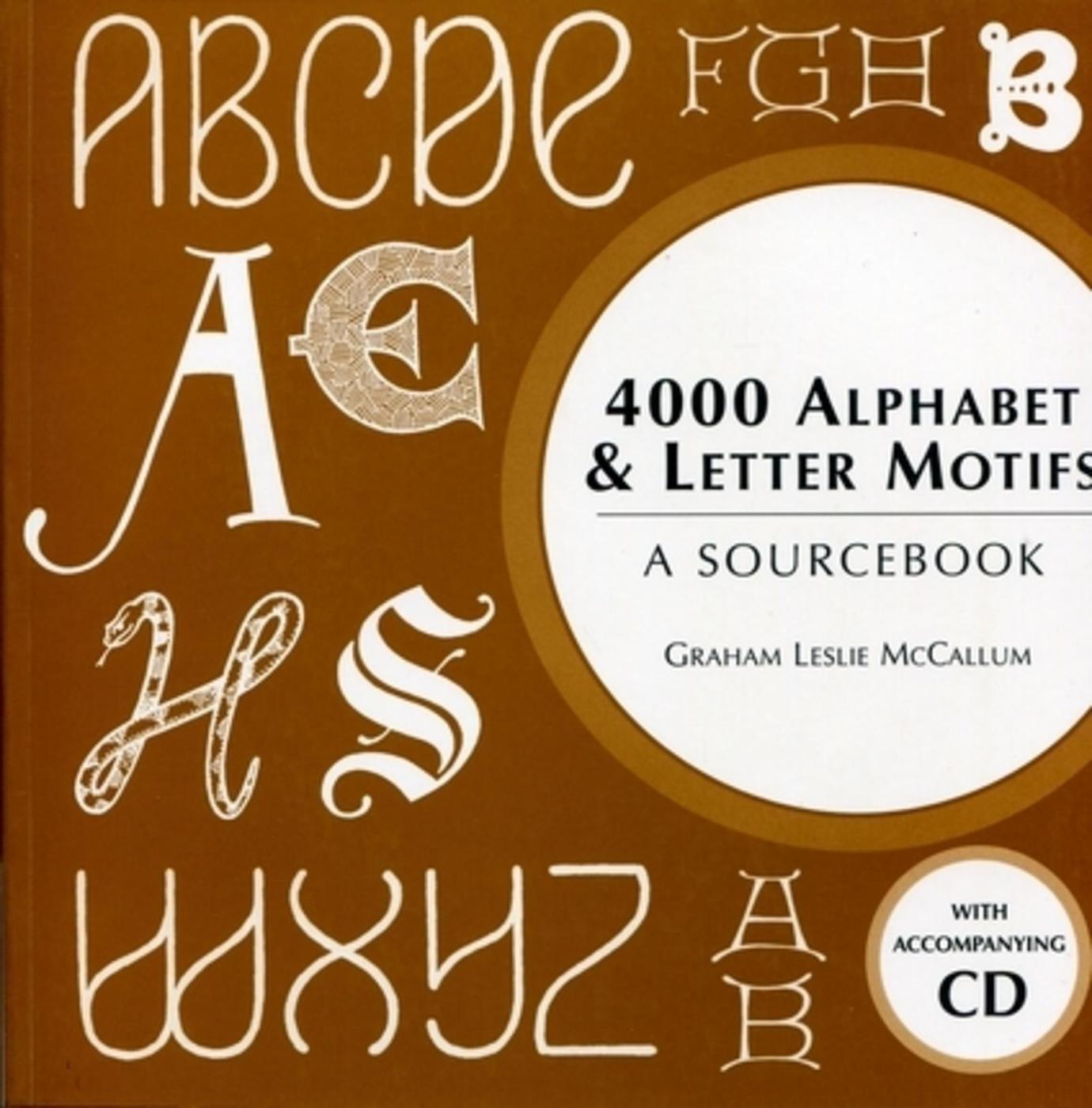 4000 alphabet et letter motifs