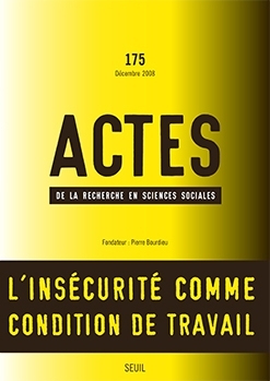Actes de la recherche en sciences sociales, n°175