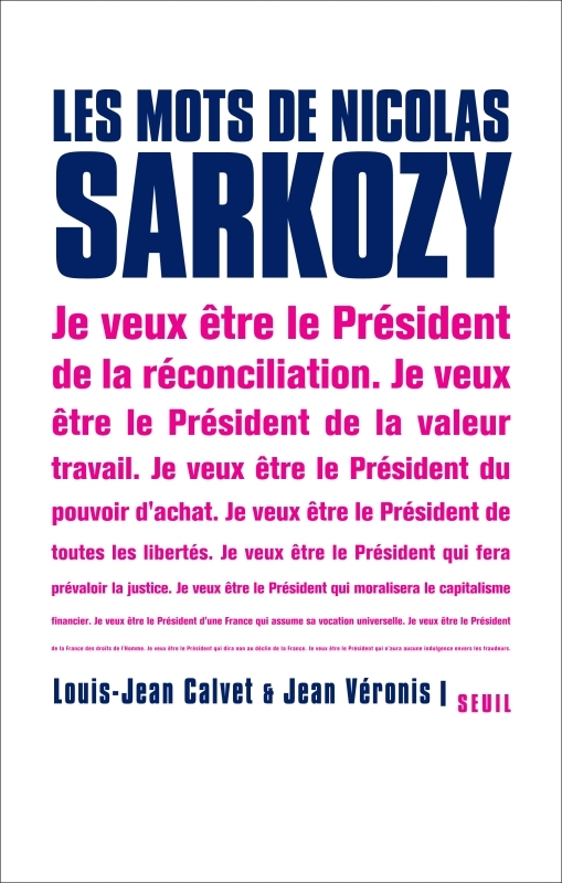 Les Mots de Nicolas Sarkozy