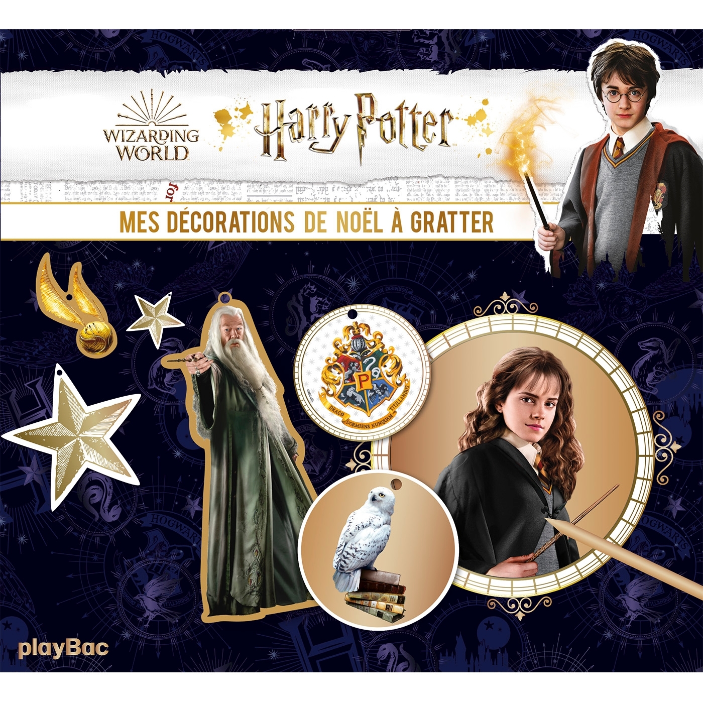 Harry Potter - Mes cartes à gratter Décorations de Noël