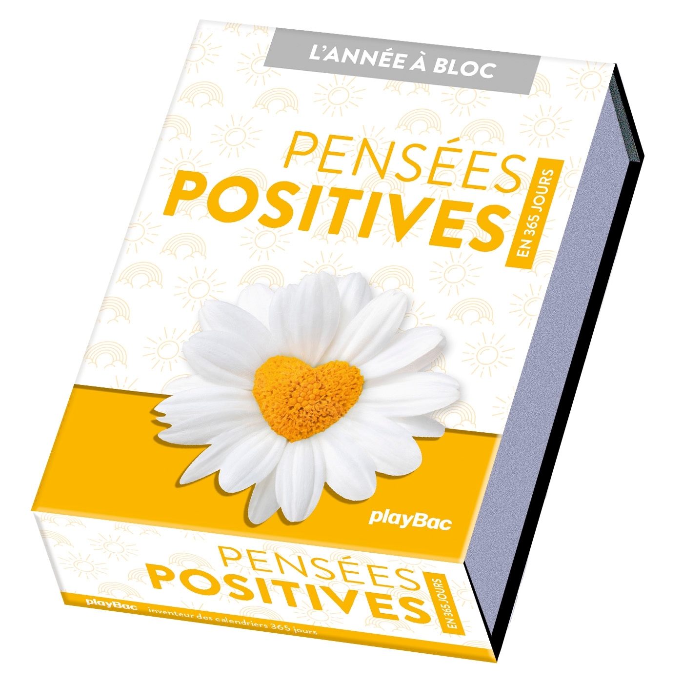 Calendrier Pensées positives en 365 jours - L'Année à Bloc