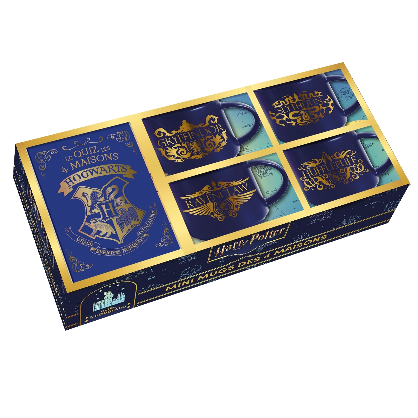 HARRY POTTER - COFFRET MINI MUGS DES 4 MAISONS