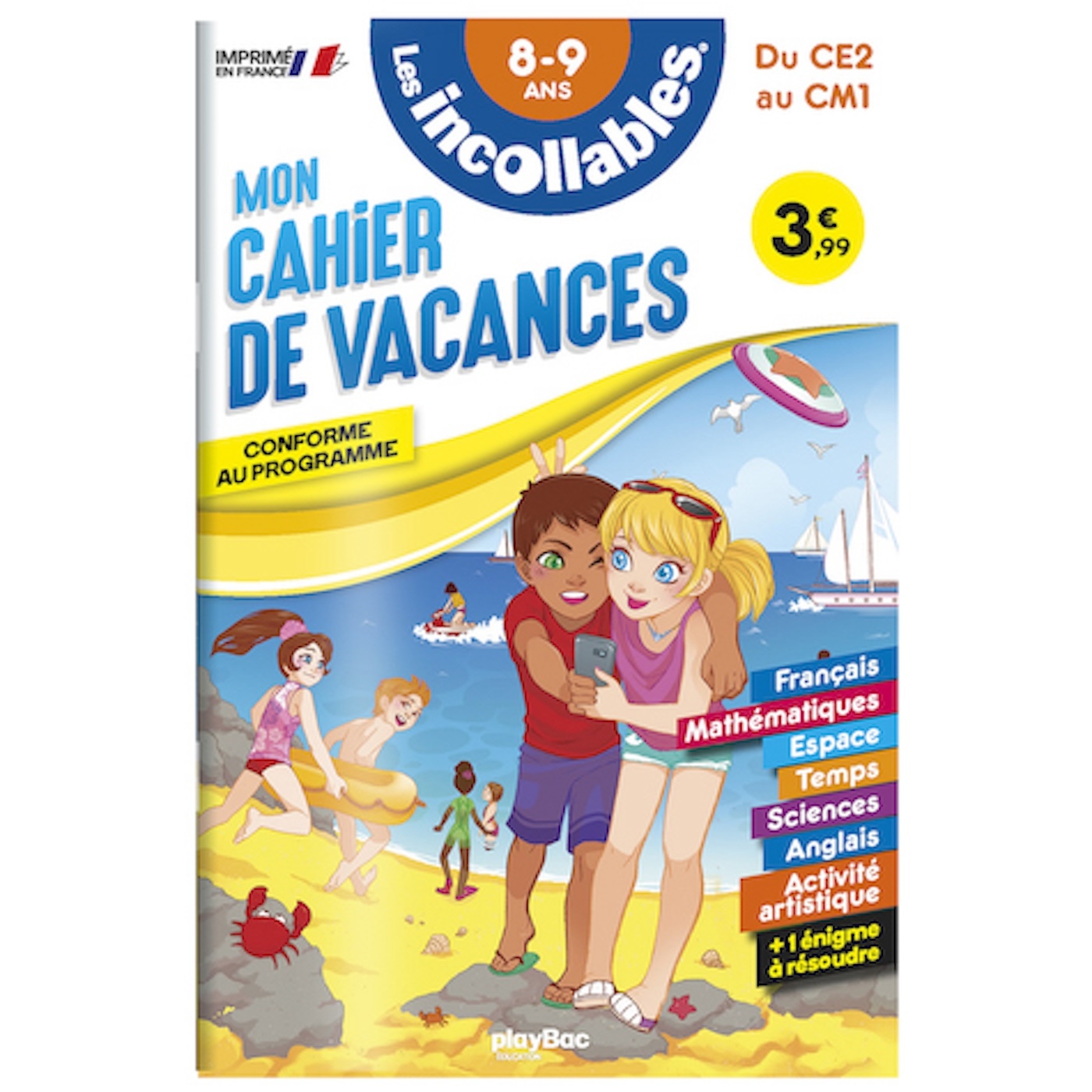 Cahier de vacances 2026 - Les incollables - CE2 au CM1 - 8/9 ans