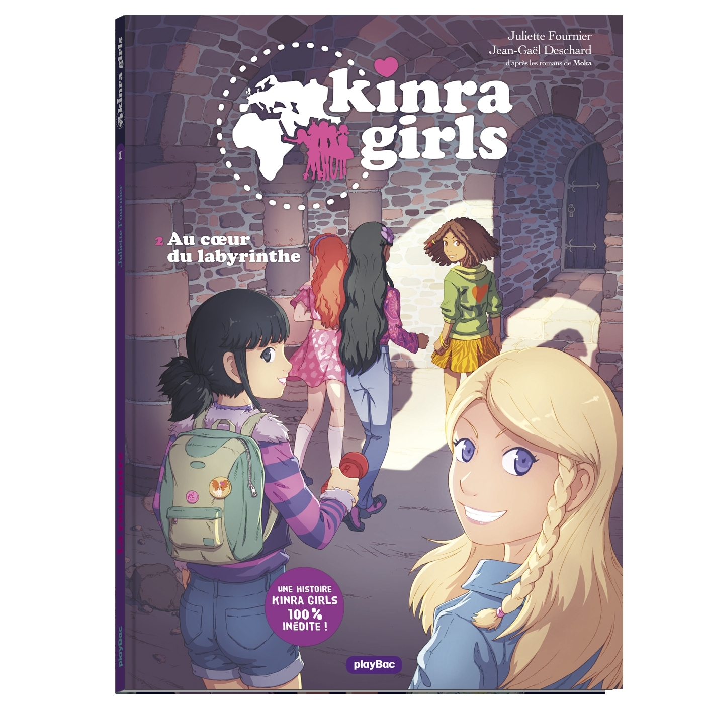 KINRA GIRLS - BD - AU COEUR DU LABYRINTHE - TOME 2