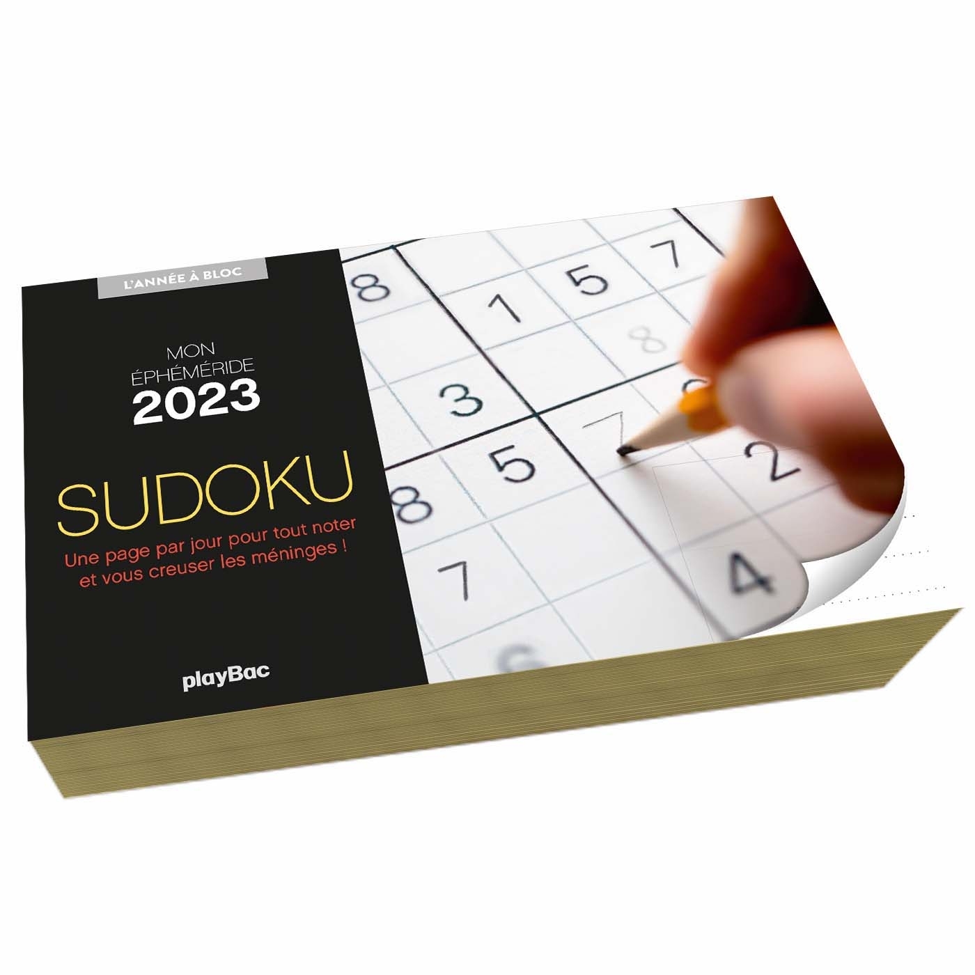 Mon calendrier éphéméride 2023 Sudoku - L'Année à Bloc (de janv. à déc. 2023)