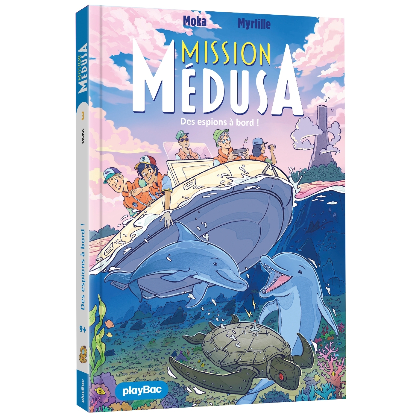 Mission Médusa - Des espions à bord ! - Tome 3