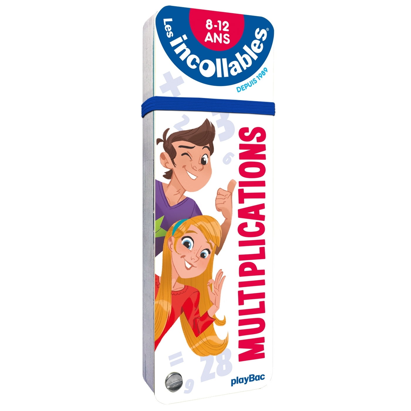 Les incollables - Éventail essentiel - Multiplications 8/12 ans