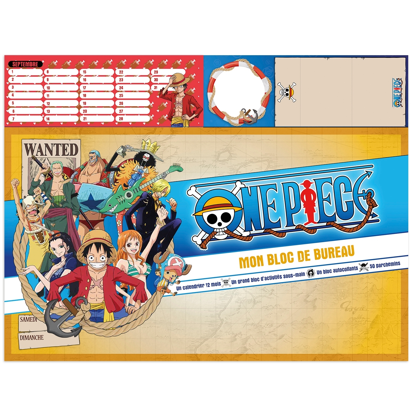 Mon bloc bureau officiel One Piece