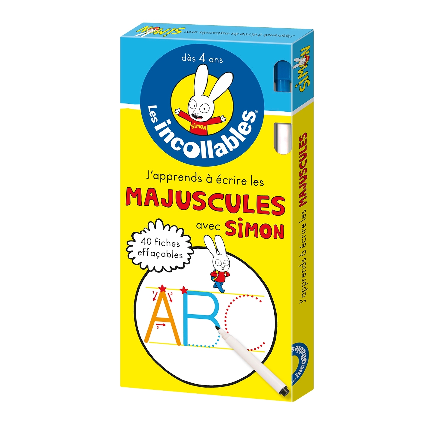 Les incollables - J'apprends à écrire les majuscules avec Simon