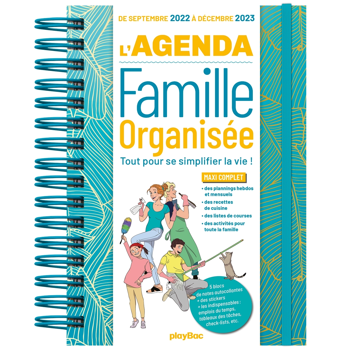 Agenda 2023 de la famille organisée ! (de sept. 2022 à déc. 2023)