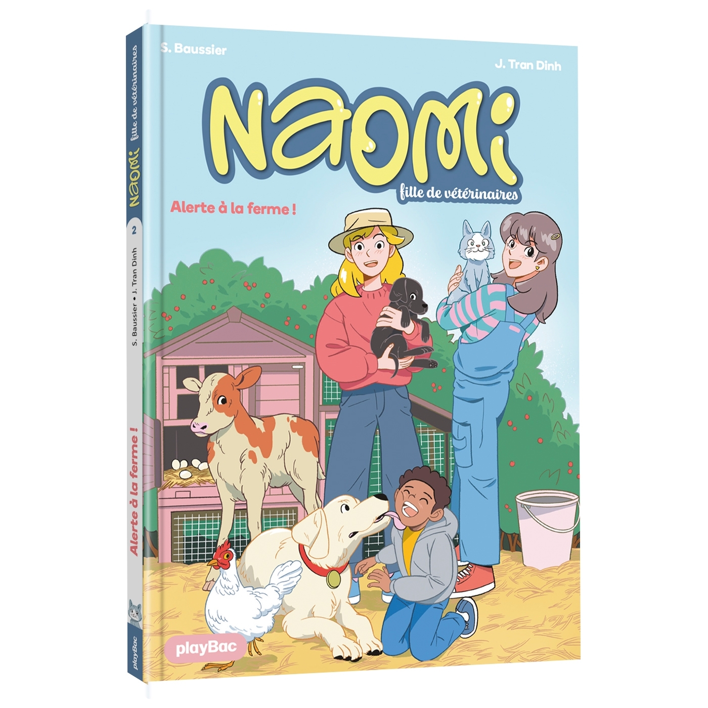 Naomi, fille de vétérinaire - Alerte à la ferme ! - Tome 3