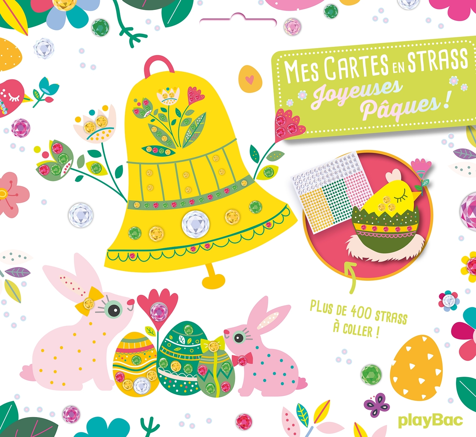 Mes cartes en strass - Joyeuses Pâques nouvelle édition