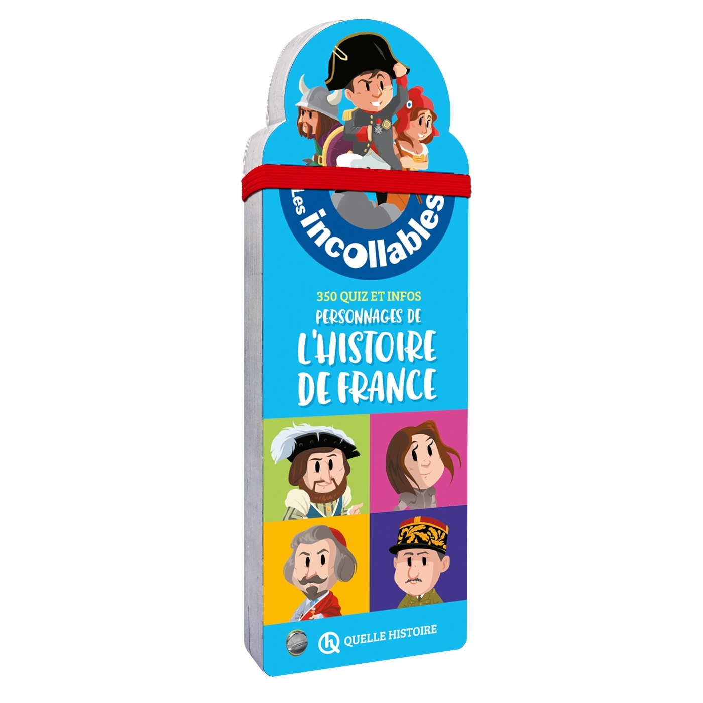 Quelle histoire - Éventail Personnages de l'Histoire de France -Édition 2023