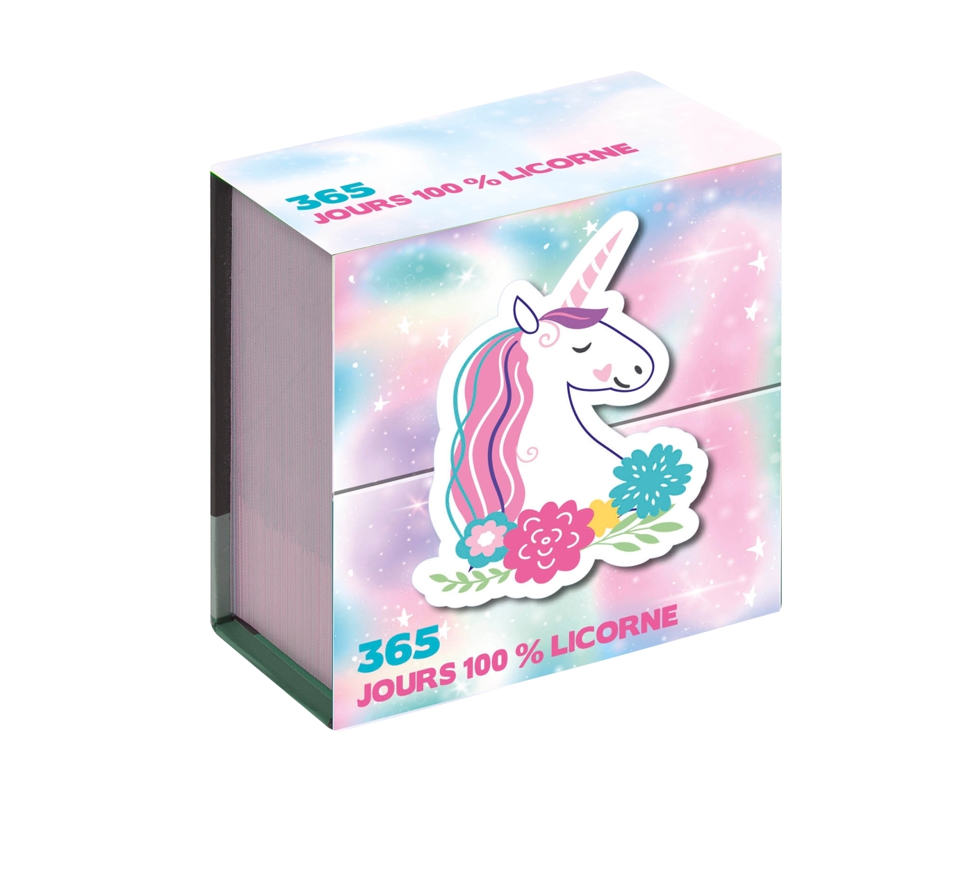 Mini calendrier - 365 jours 100% Licorne