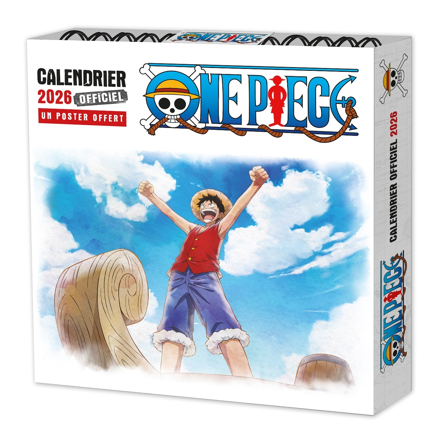 CALENDRIER OFFICIEL ONE PIECE 2026