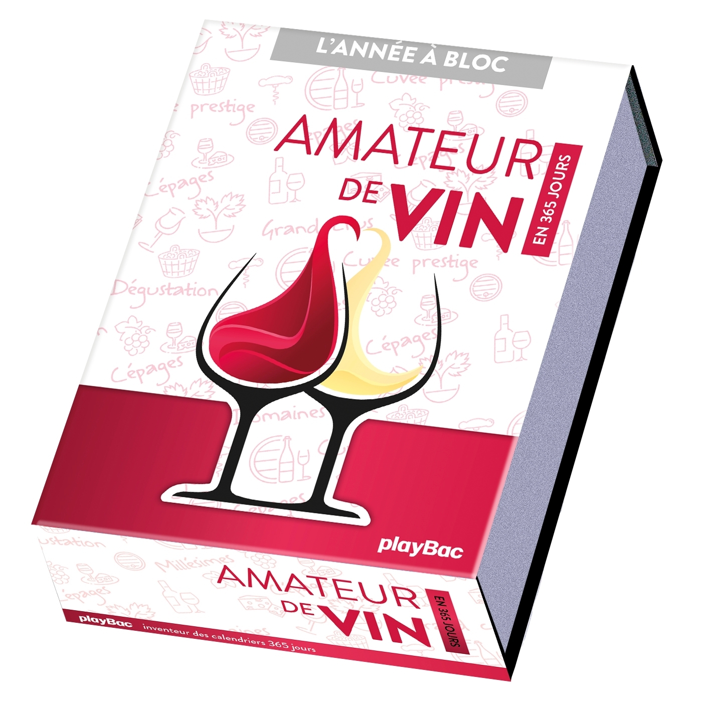Calendrier Amateur de vin en 365 jours - L'ANNÉE À BLOC