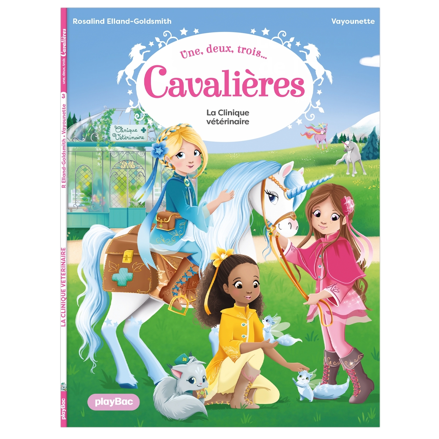 Une, deux, trois Cavalières - La clinique vétérinaire - Tome 3