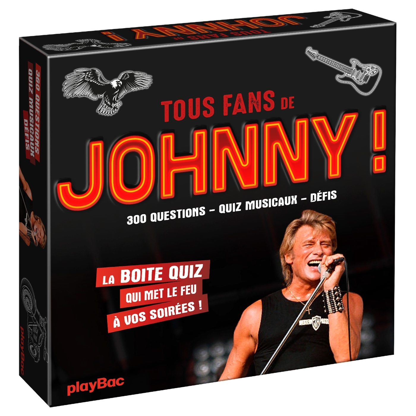 Boîte Quiz - Johnny : mettez le feu à vos soirées