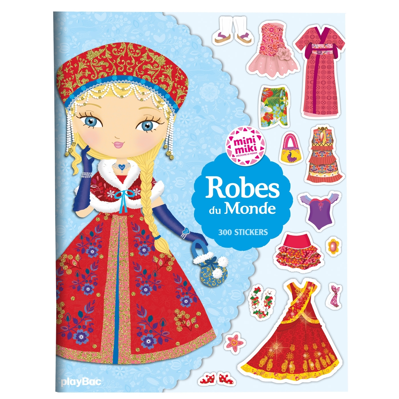 Minimiki - Stickers - Robes du monde