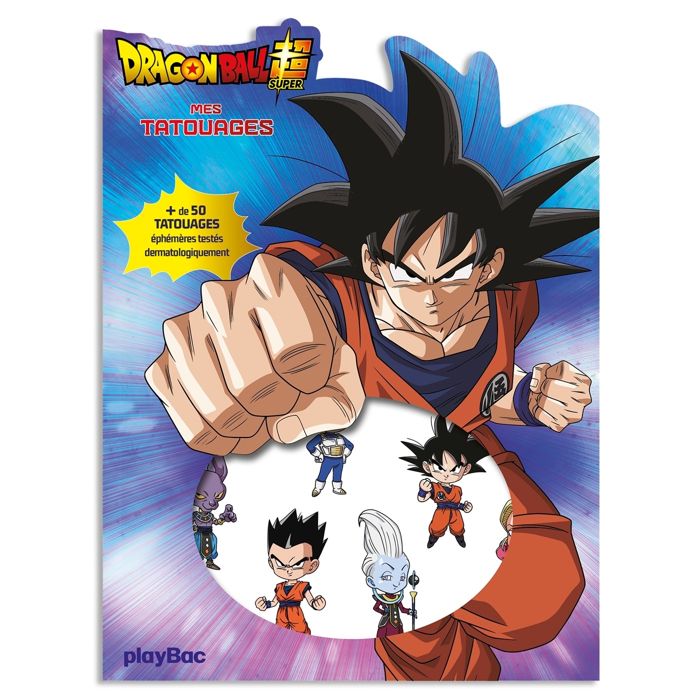Dragon Ball Super - Mes tatouages éphémères