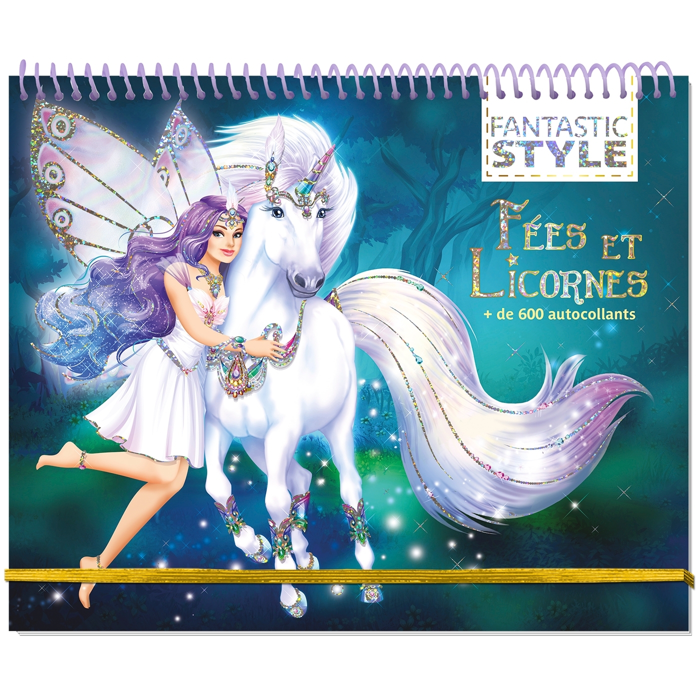 Animal Style - Cahier créatif Fées et licornes