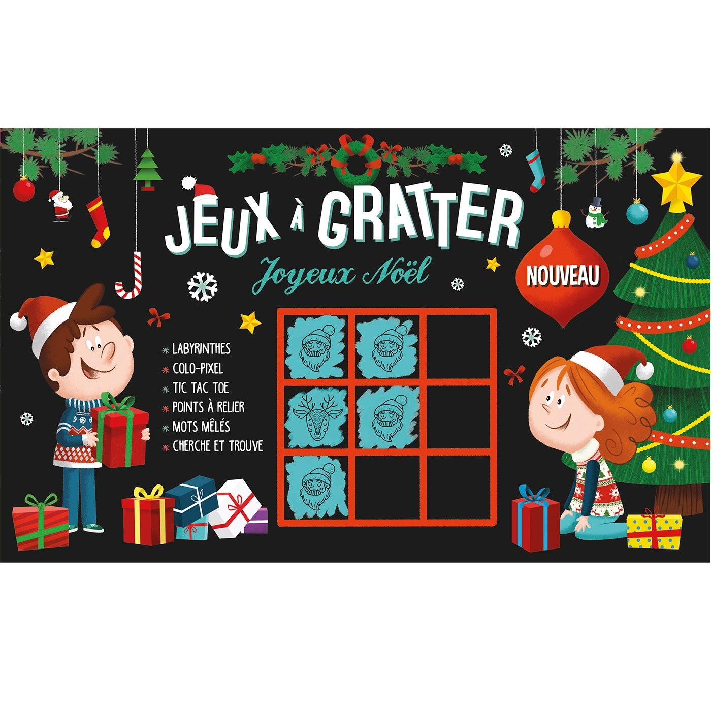 Jeux à gratter - Joyeux Noël