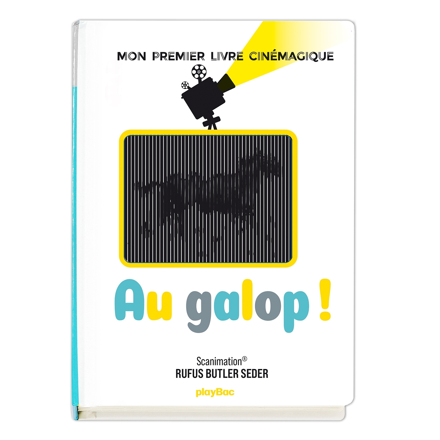 Au galop ! Mon premier livre cinémagique - nouvelle édition