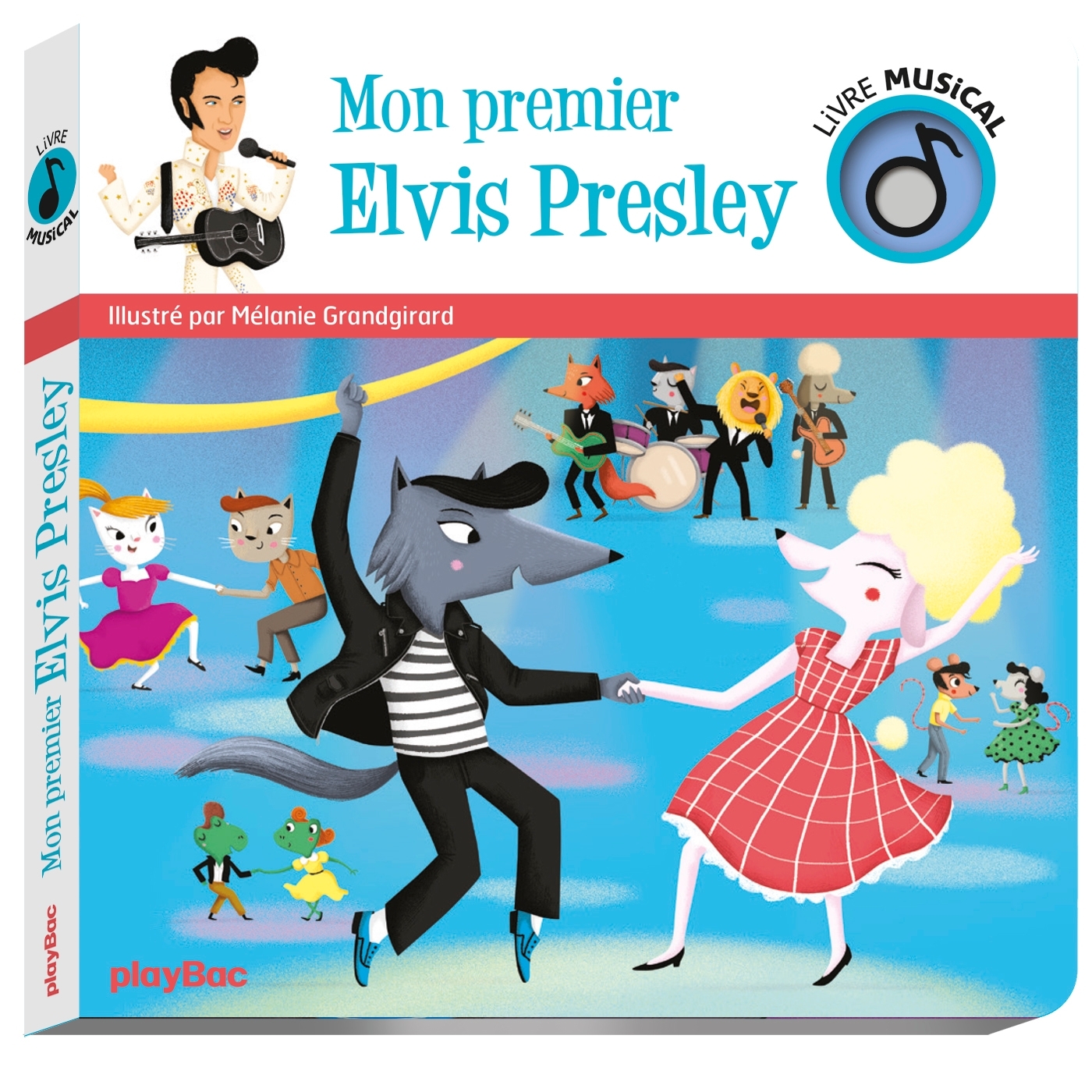Livre musical - Mon premier Elvis