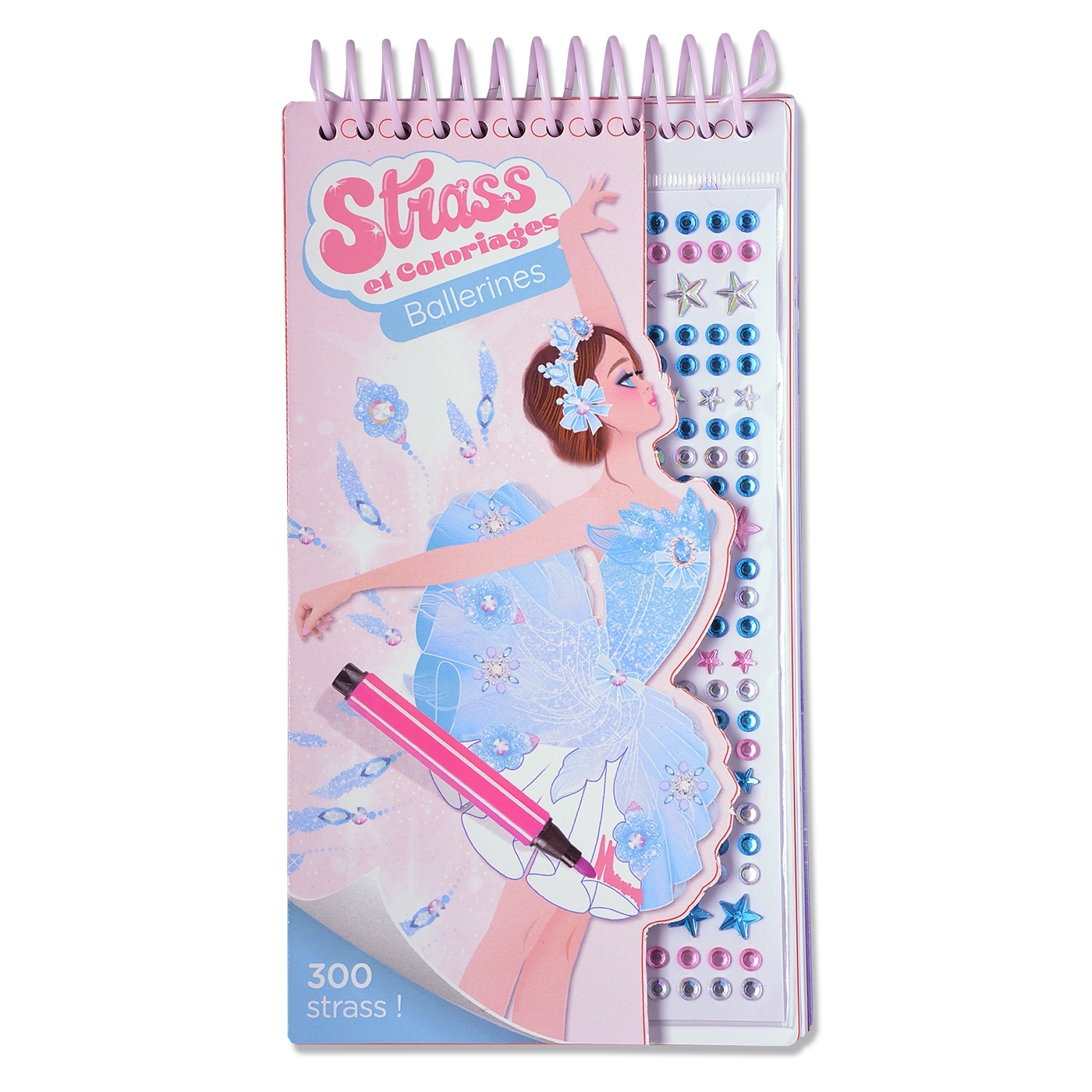 Strass et coloriages Ballerines