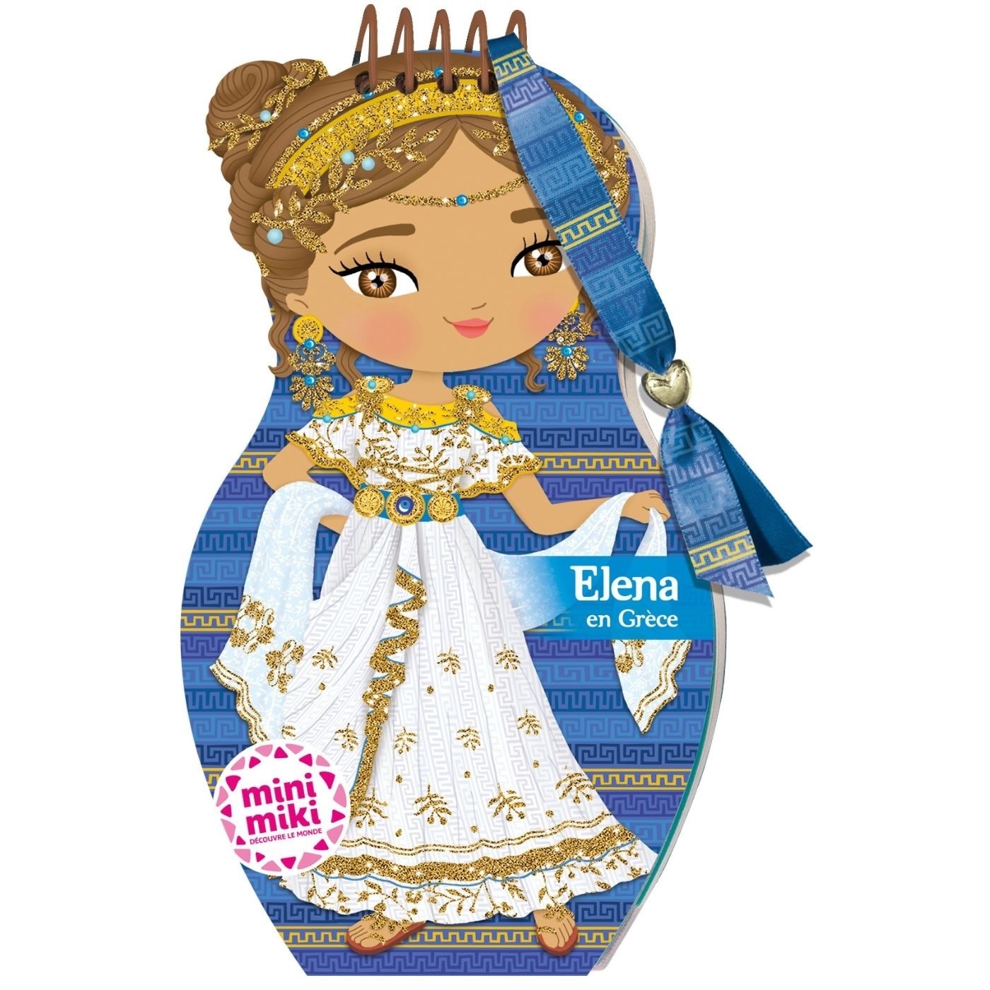 Minimiki - Carnet créatif - Elena en Grèce  nouvelle édition 2025