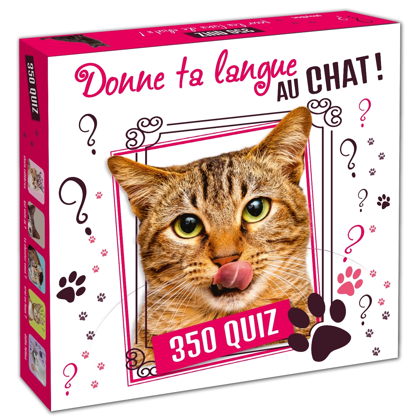 Boîte Quiz Donne ta langue au Chat !