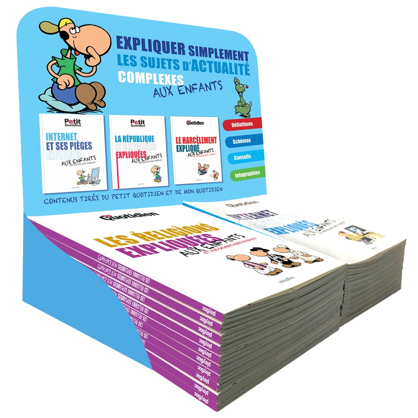 Colis 20 ex. et stop-pile Expliqué aux enfants - Janvier 2019