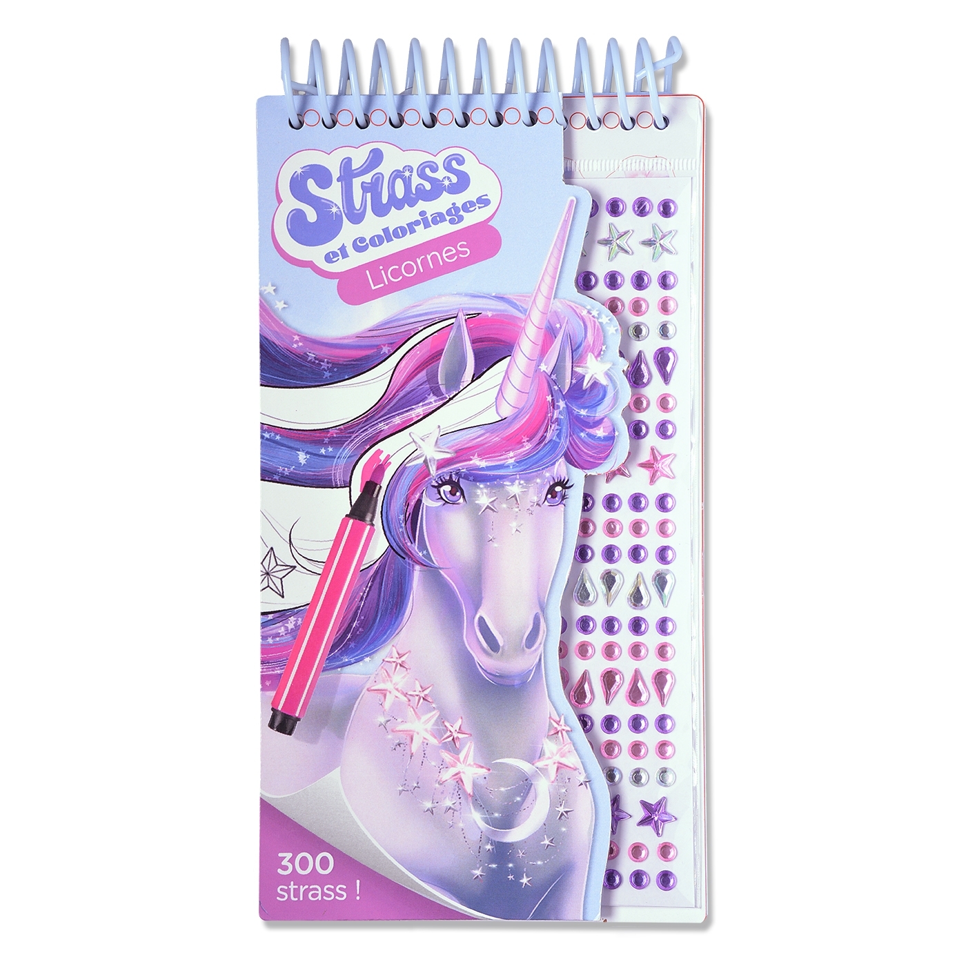 Strass et coloriages Licornes