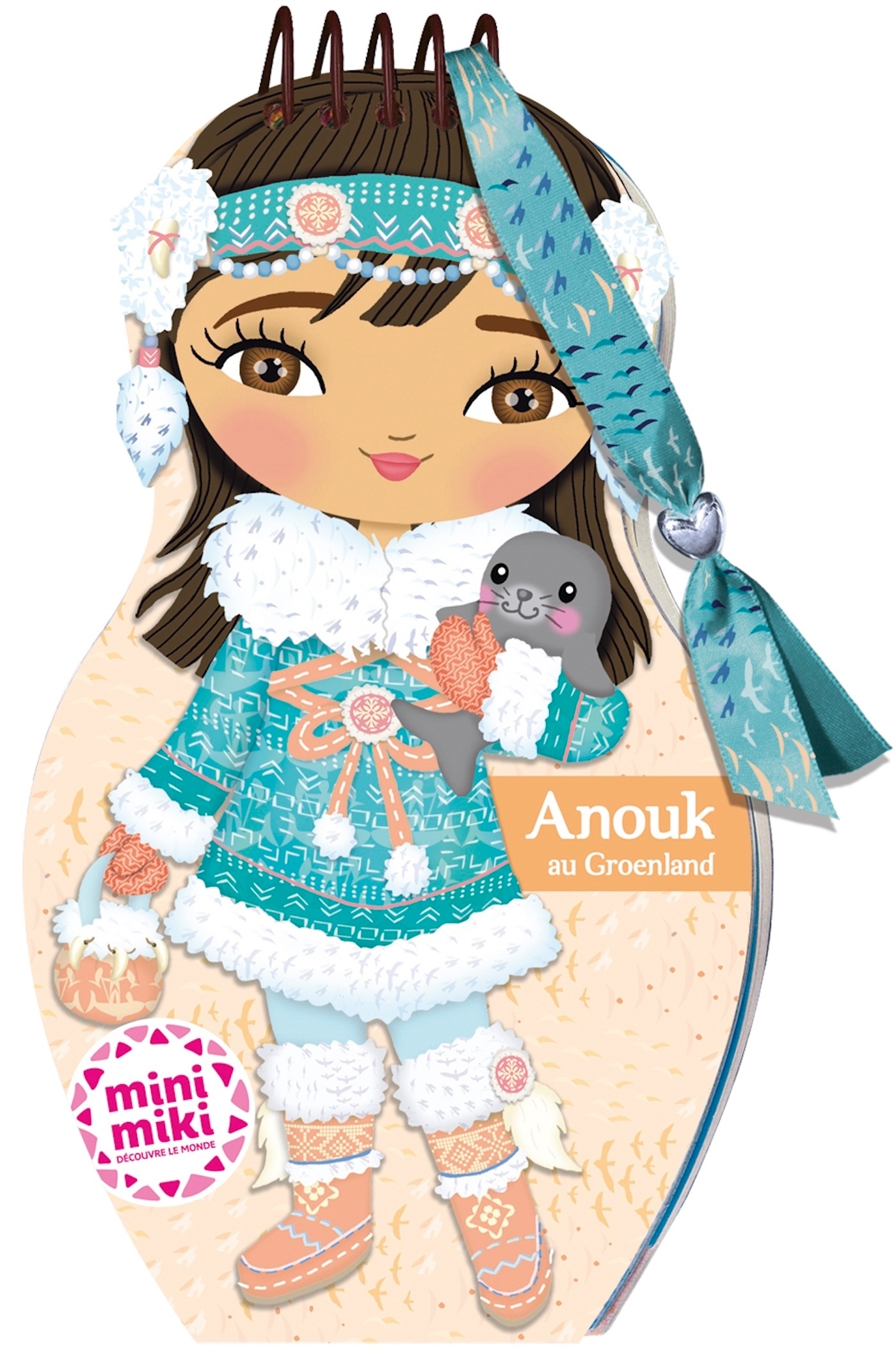 Minimiki - Carnet créatif - Anouk au Groenland nouvelle édition 2025