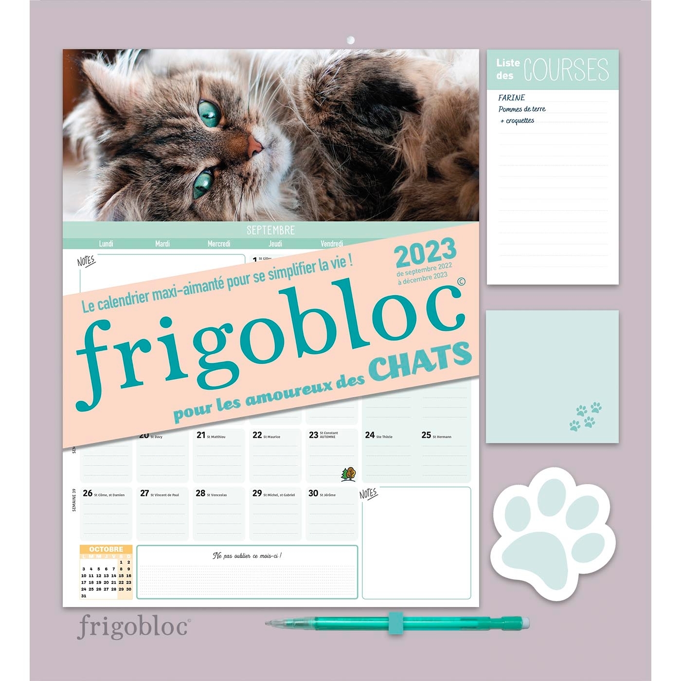 Frigobloc Mensuel 2023 Chats (de sept. 2022 à déc. 2023)