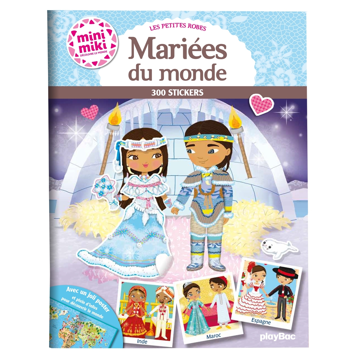 Minimiki - Les robes de mariée du monde - Stickers