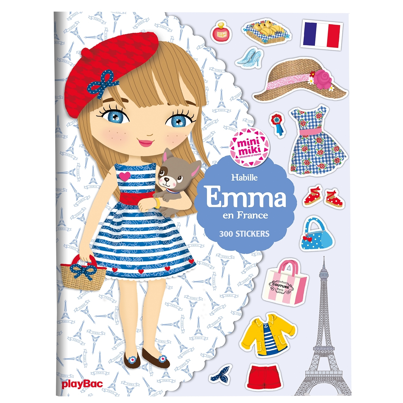 Minimiki - Stickers - Habille Emma en France nouvelle édition