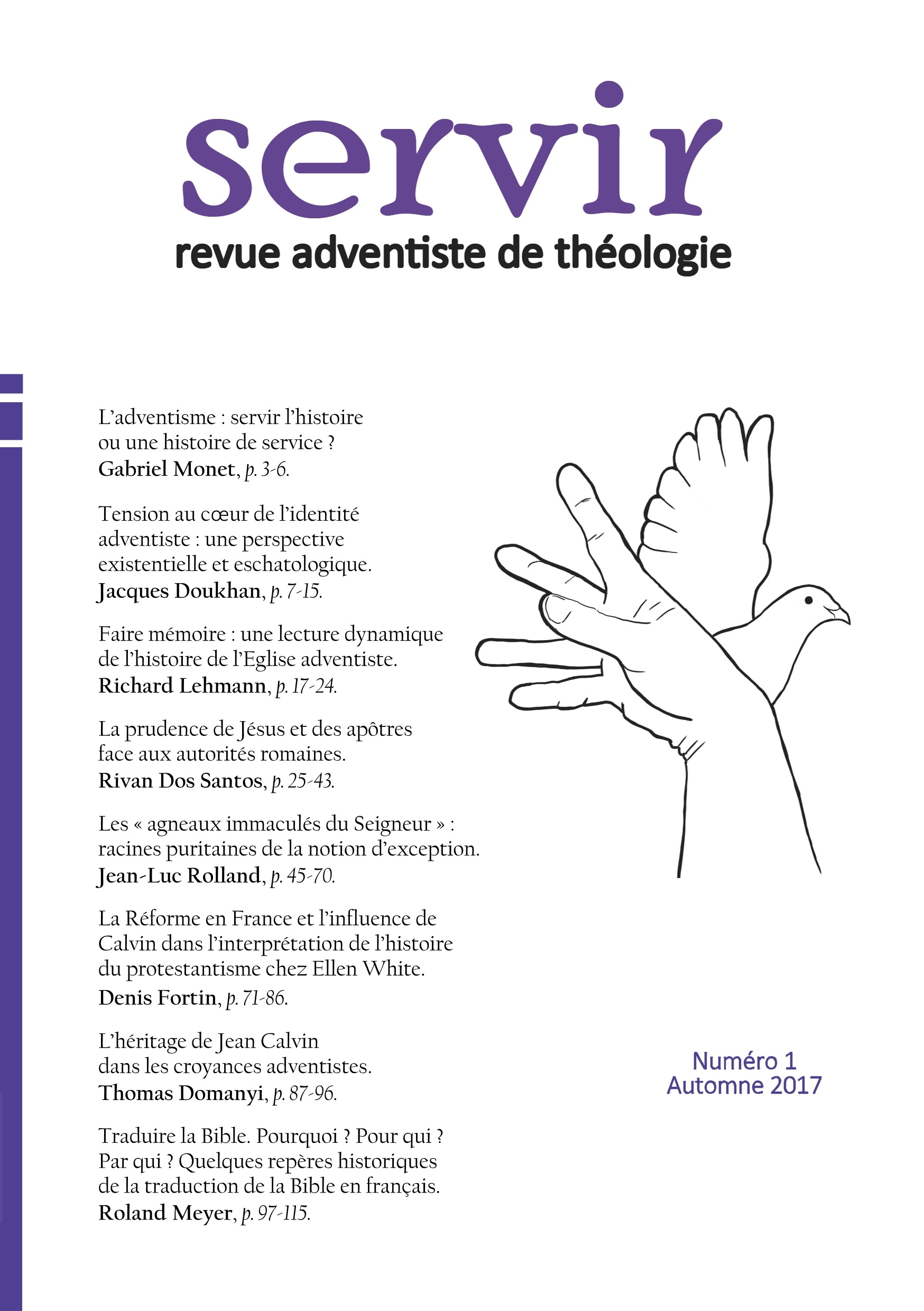 servir. revue adventiste de théologie