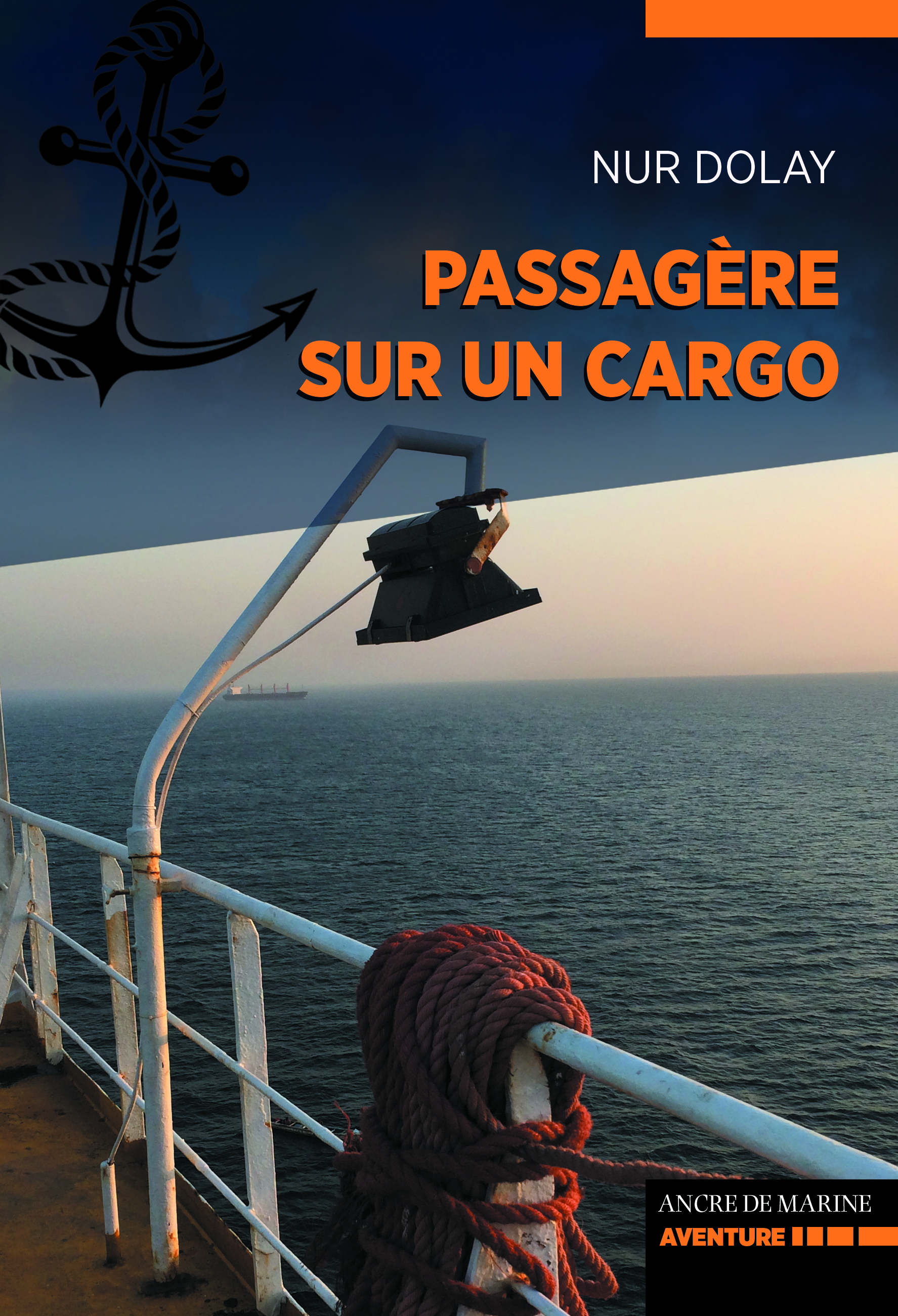 Passagère sur un cargo
