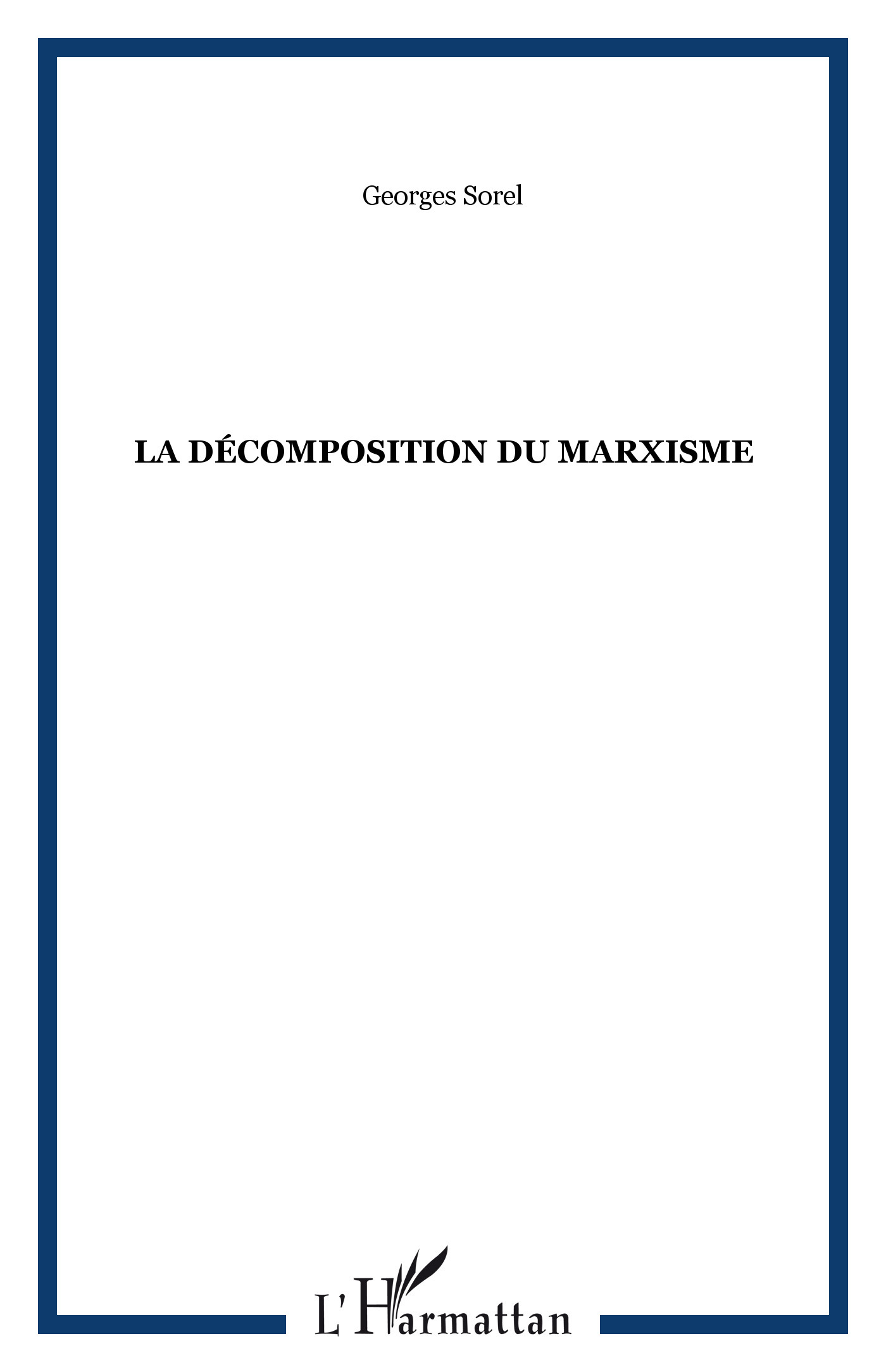La décomposition du marxisme