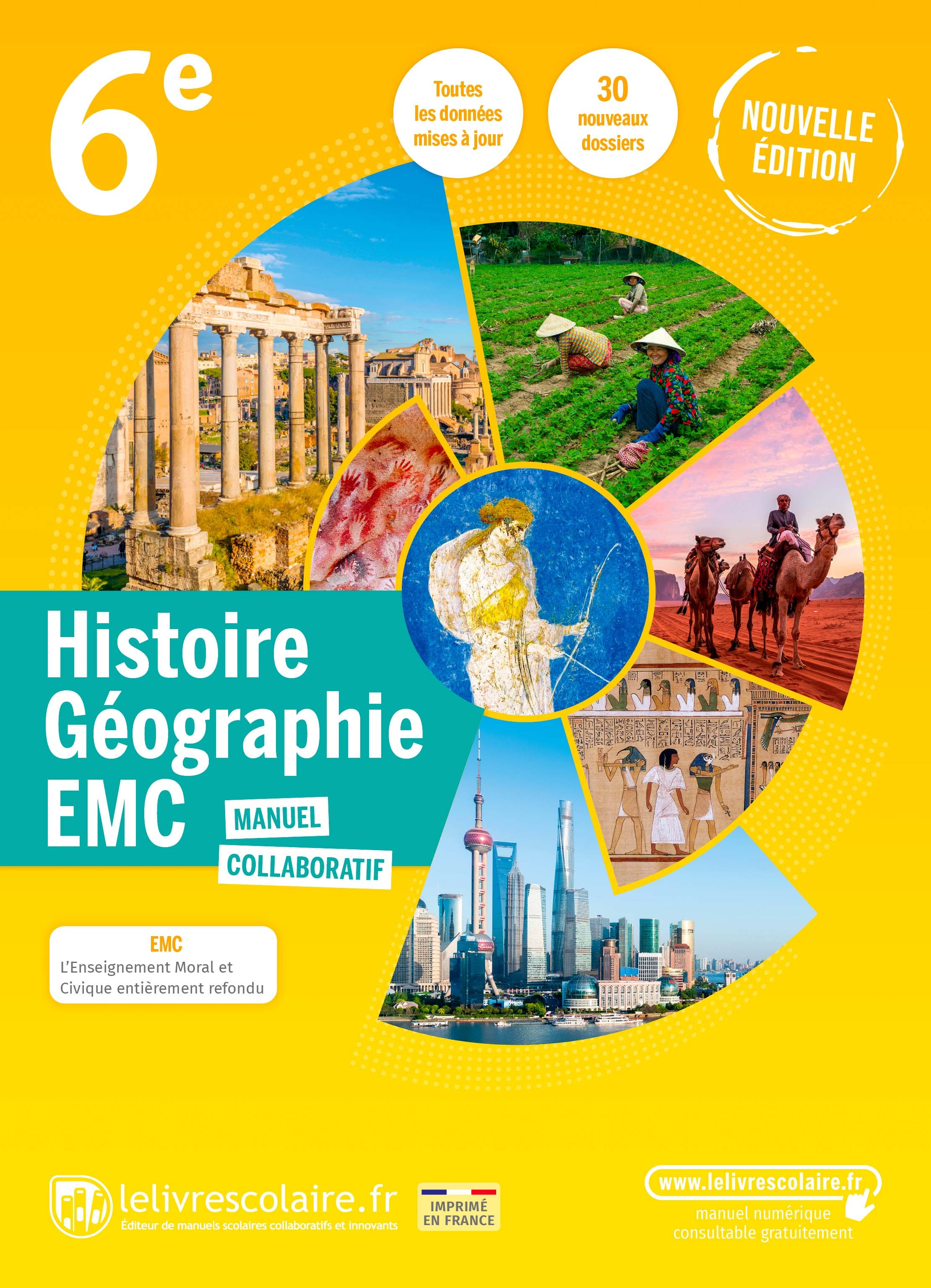Histoire-Géographie 6e, Edition 2022