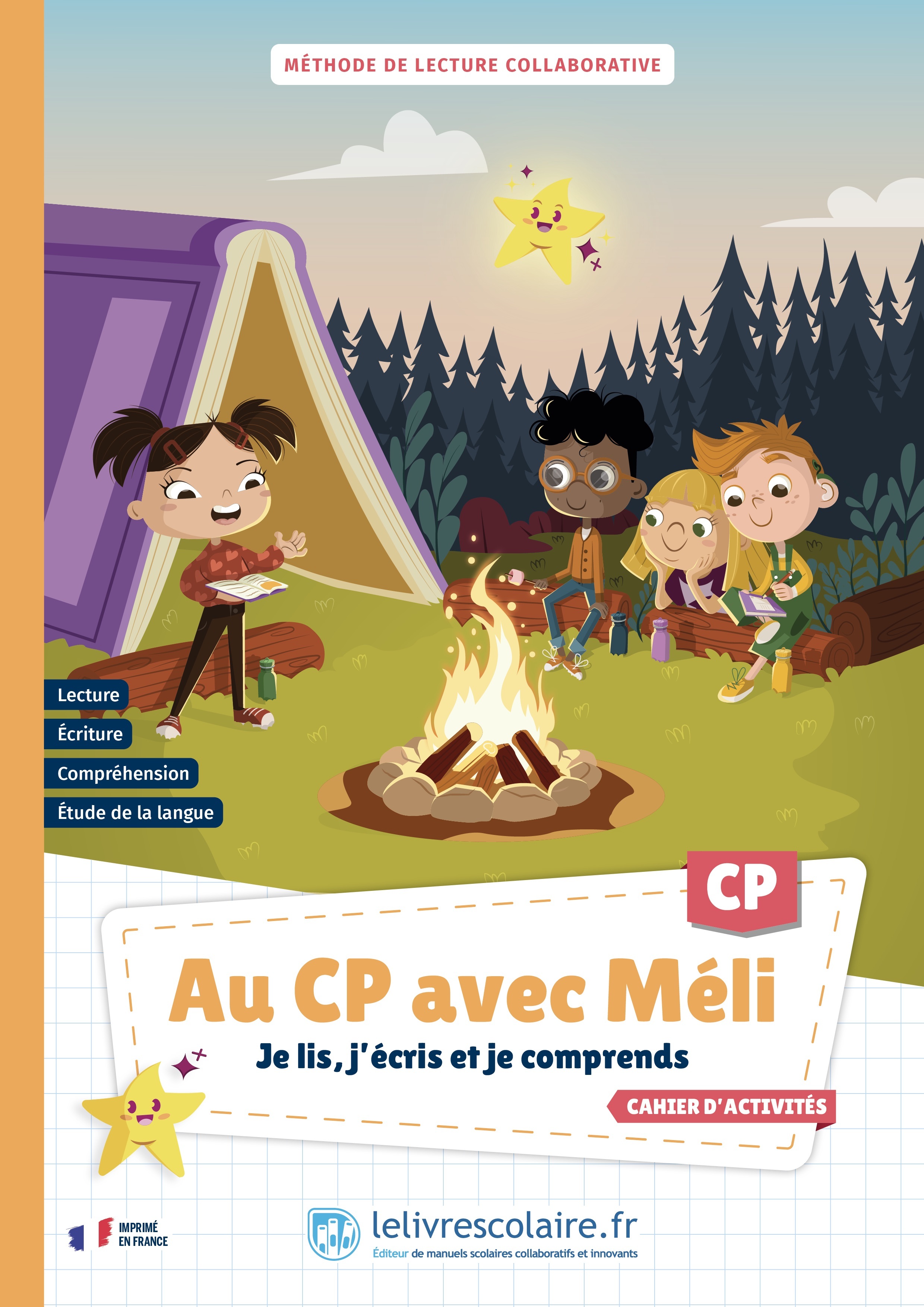 Au CP avec Méli - Je lis, j’écris et je comprends - cahier d'activités
