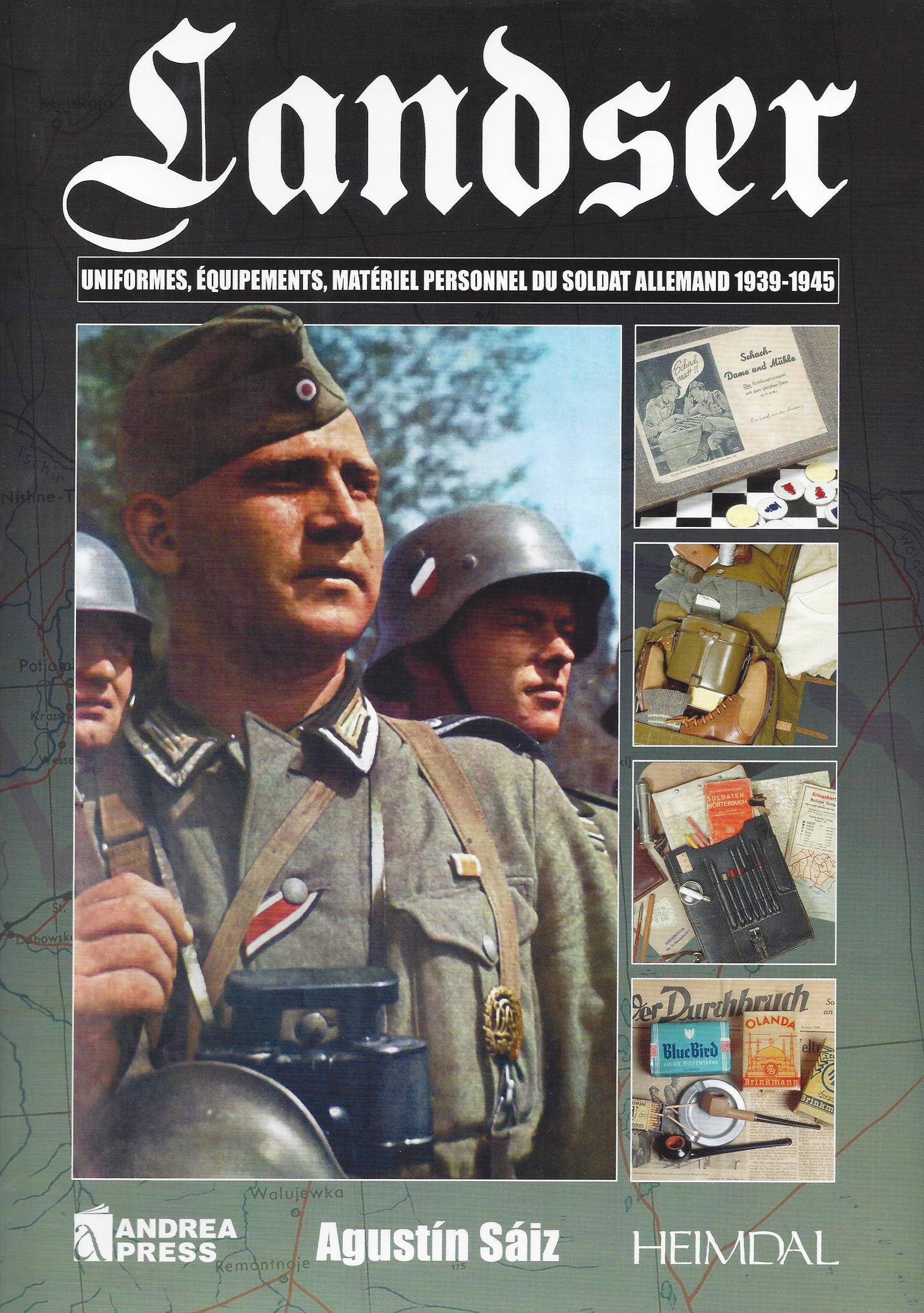 LANDSER - UNIFORMES EQUIPEMENTS MATERIEL PERSONNEL DU SOLDAT ALLEMAND