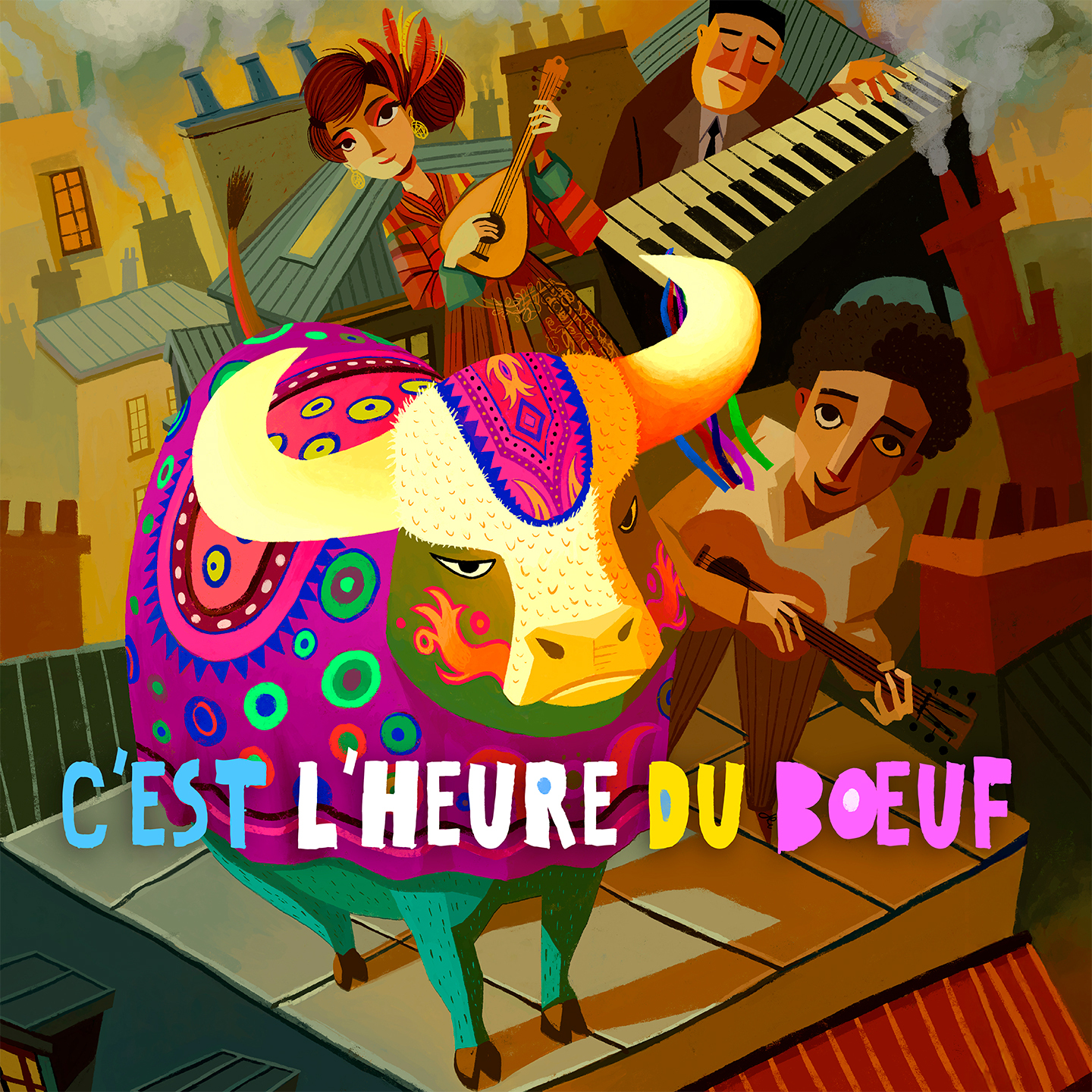 C EST HEURE DU BOEUF CD + LIVRET