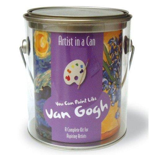 You Can Paint Like Van Gogh (1Livret+2mini Pinceaux+8mini Pots) /anglais