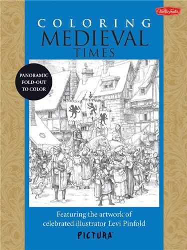 Coloring Medieval Times /anglais