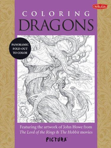 Coloring Dragons /anglais