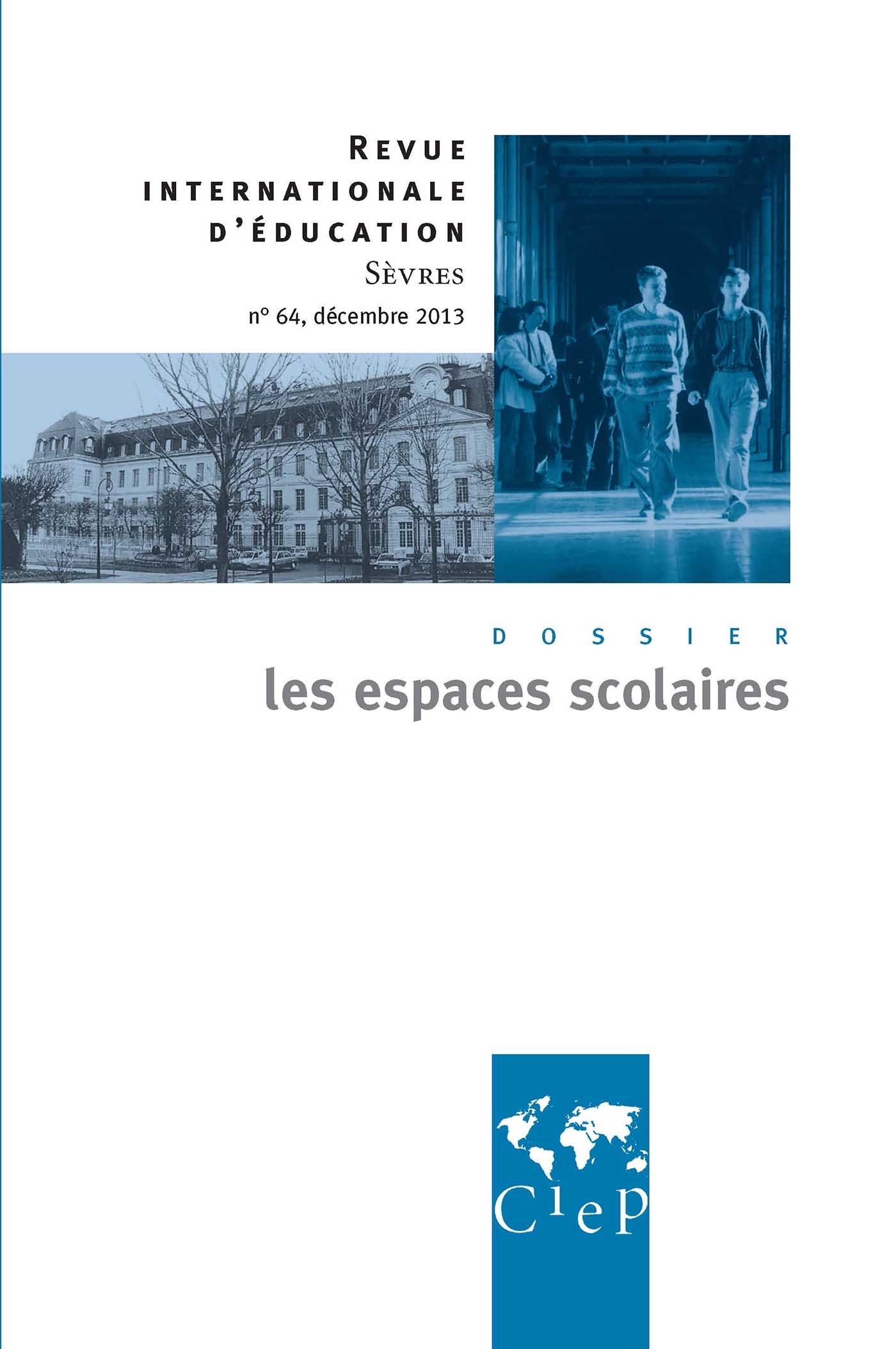 Les espaces scolaires - Revue internationale d'éducation Sèvres 64