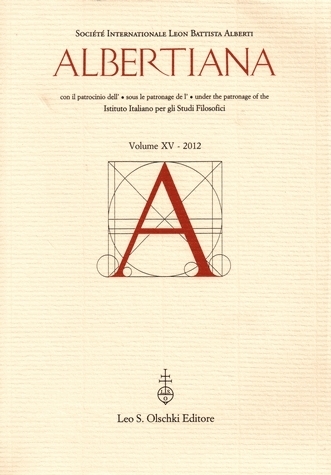 ALBERTIANA, VOL. XV/2012